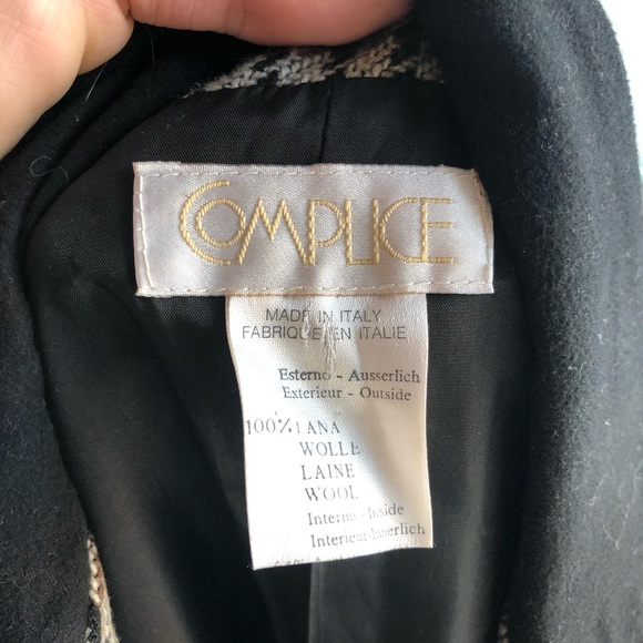 Vintage • 100% wool plaid blazer - Picture 11 of 11